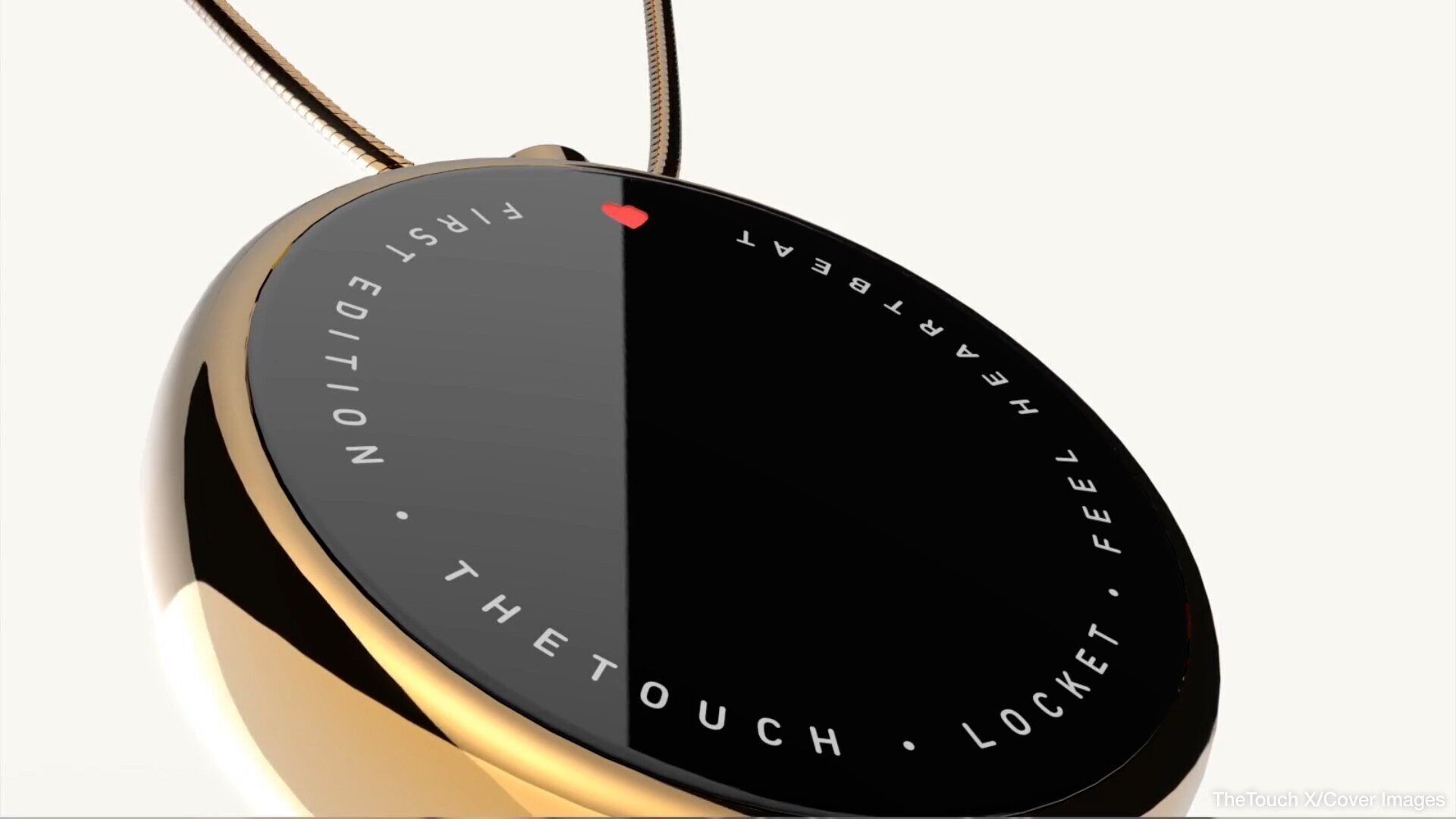 Smart locket mimics the heartbeat of someone you love wherever you are